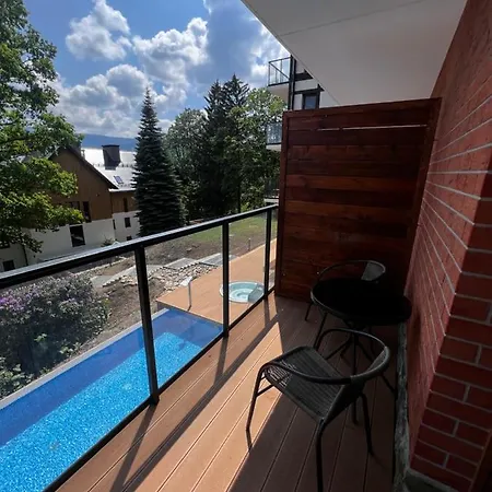 Podgrzewany Basen, Sauna, Nowy Revist Szklarska B7 Апартаменти